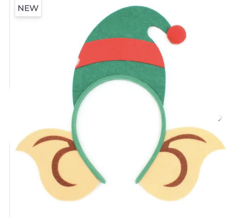 Picture of 8138- CHILDREN  Elf Hat And Ears Aliceband